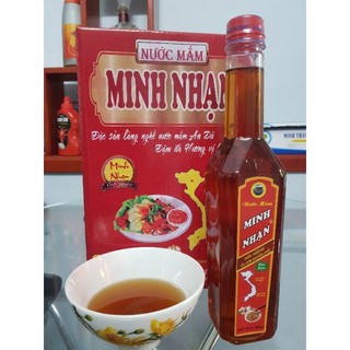 Nước mắm minh nhạn hộp 6 chai 3 lít