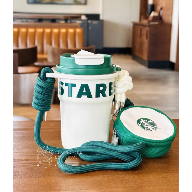 |CHÍNH HÃNG| BÌNH STARBUCKS GIỮ NHIỆT PORTABLE 490ML