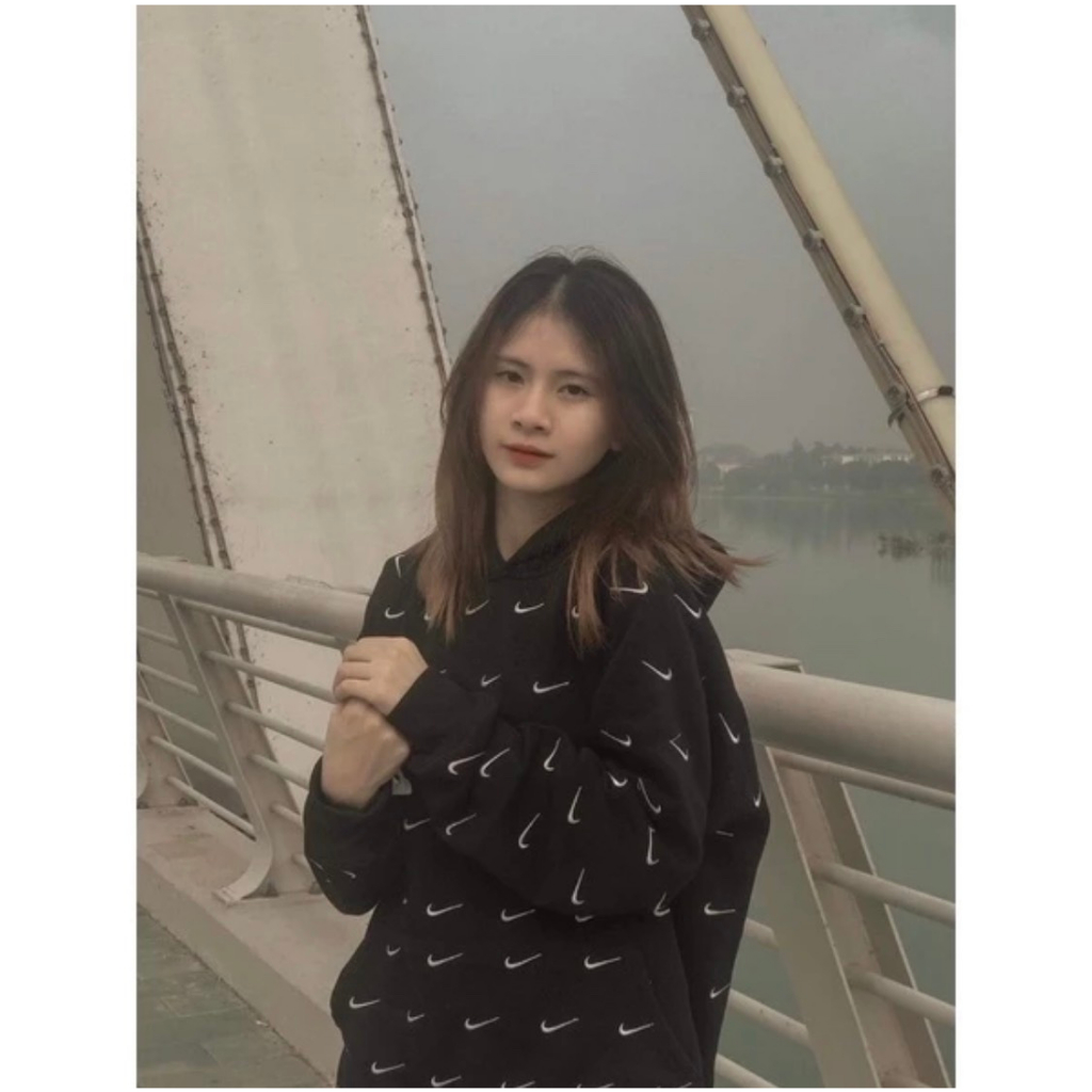 Áo Hoodie NlKE In Full Toàn Thân Chất Nỉ Dày Dặn Cao Cấp