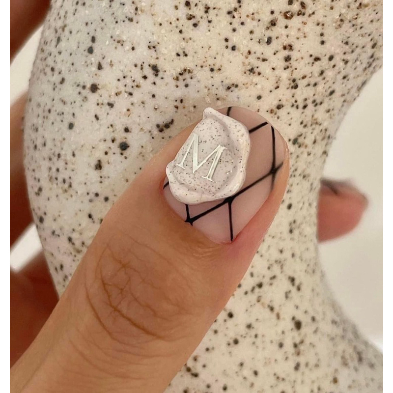 Sticker chữ in hoa