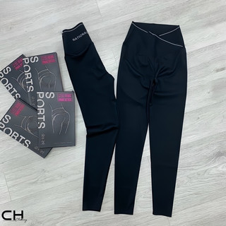 Quần legging nữ cạp chéo lưng cao gen bụng tôn dáng phái đẹp M2