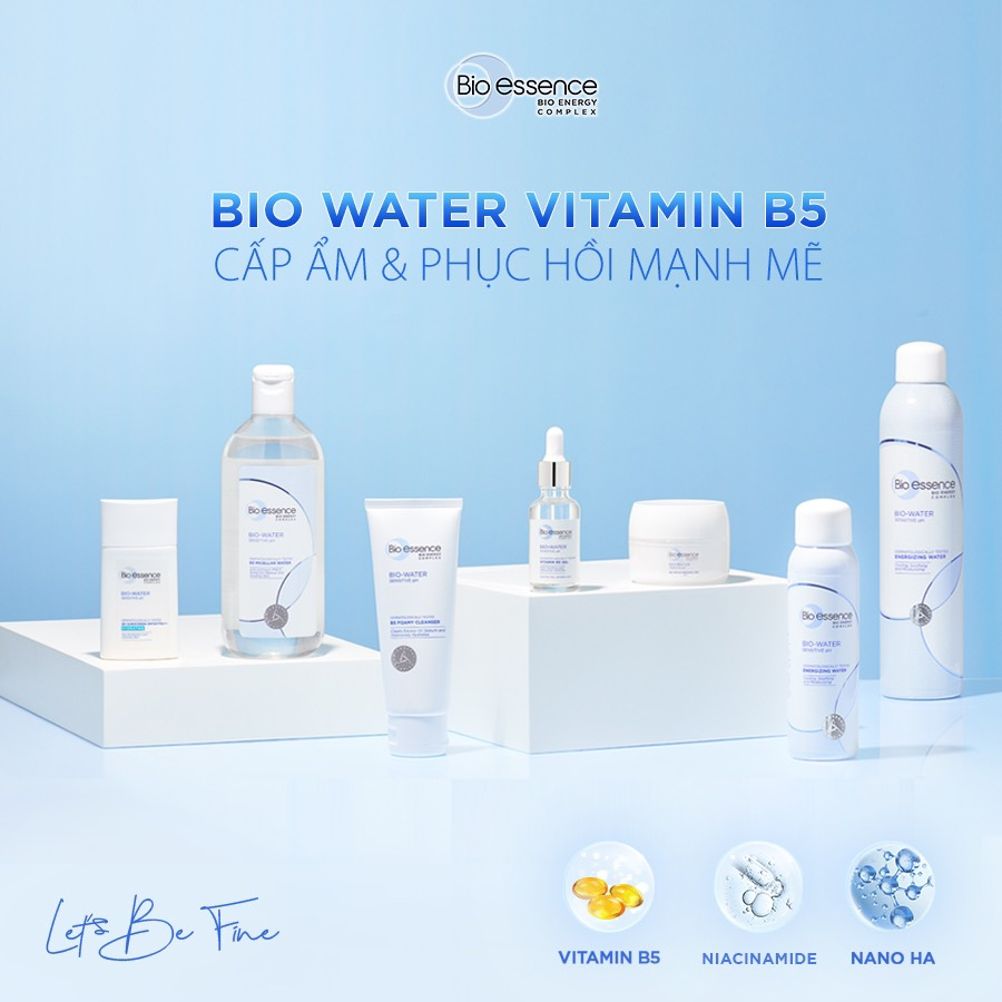 Tinh chất dưỡng ẩm và phục hồi Bio-essence Bio-water Bio gel Vitamin B5 30ml