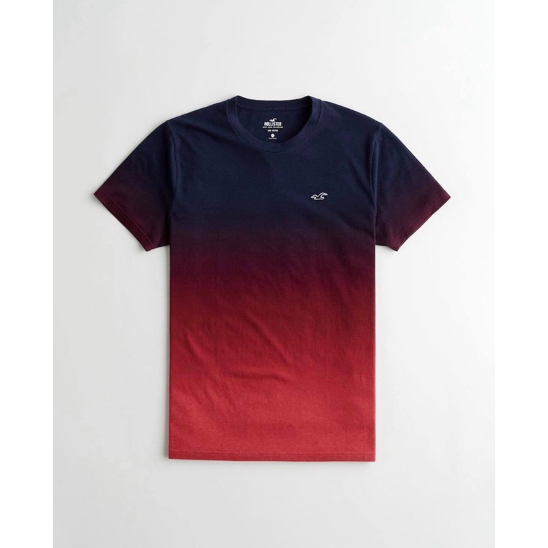 Áo loang hai màu Hollister chất cotton