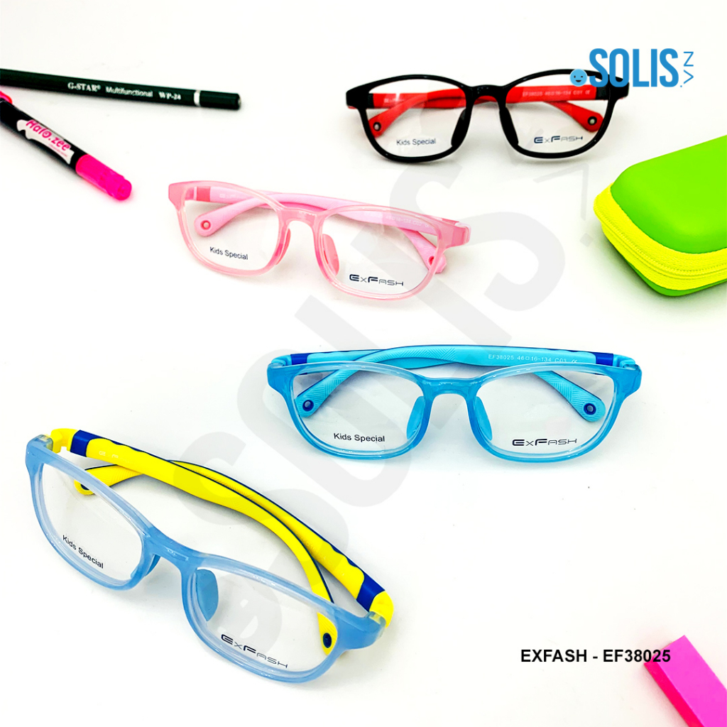 GỌNG KÍNH NHỰA EXFASH KID EF38025 KÍCH THƯỚC