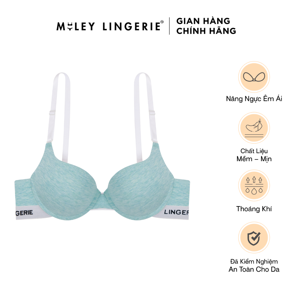 Áo Ngực Nữ Có Gọng Mút Vừa Miley Lingerie Sporty Chic- BRC07002