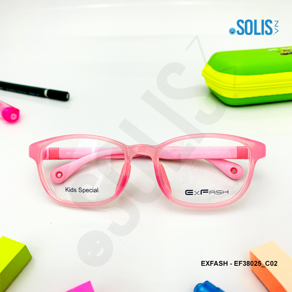 GỌNG KÍNH NHỰA EXFASH KID EF38025 KÍCH THƯỚC