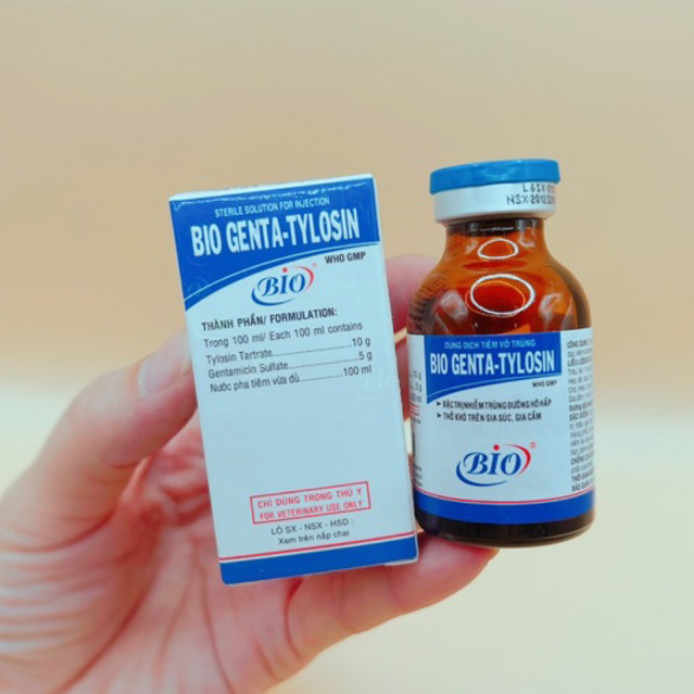 [Giá tốt] Bio Genta-tylosin lọ 20ml (bio gentatylosin)