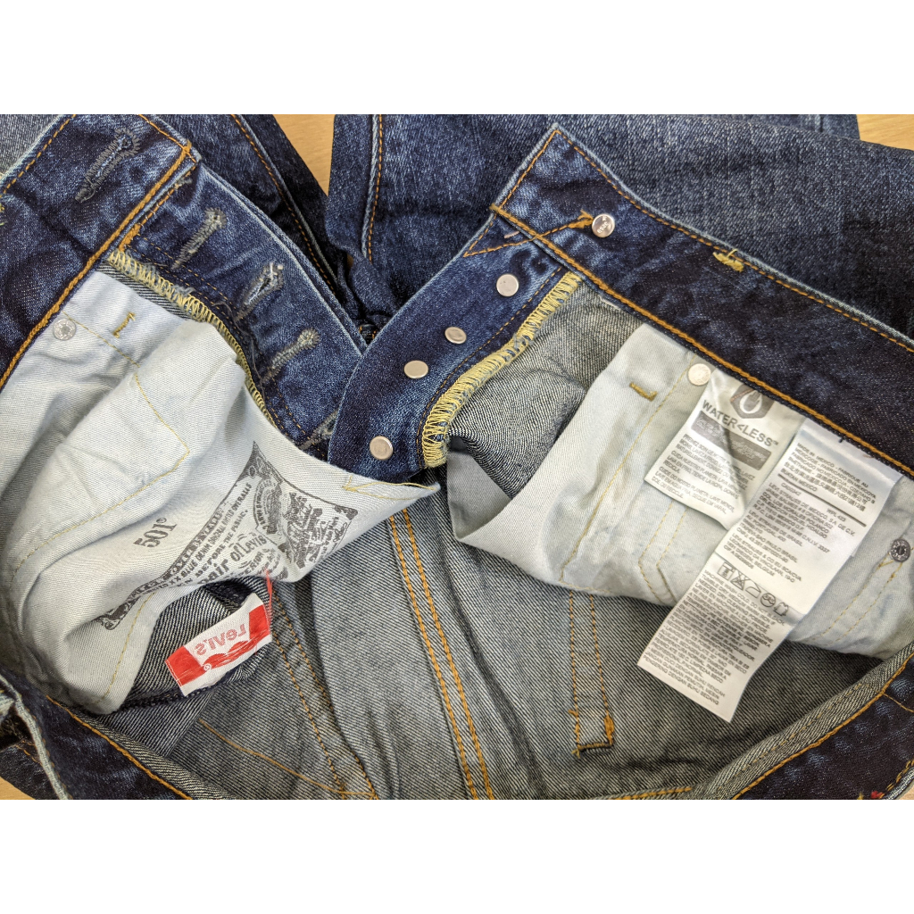 Quần jeans nam Levis 501 Hàng Hiệu