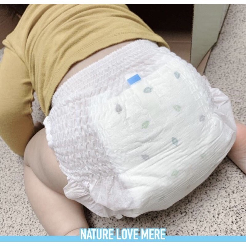COMBO 2 bịch Bỉm dán/quần NATURE LOVE MERE cao cấp nội địa Hàn Quốc cho bé S26/M24/L22/XL20/XXL18