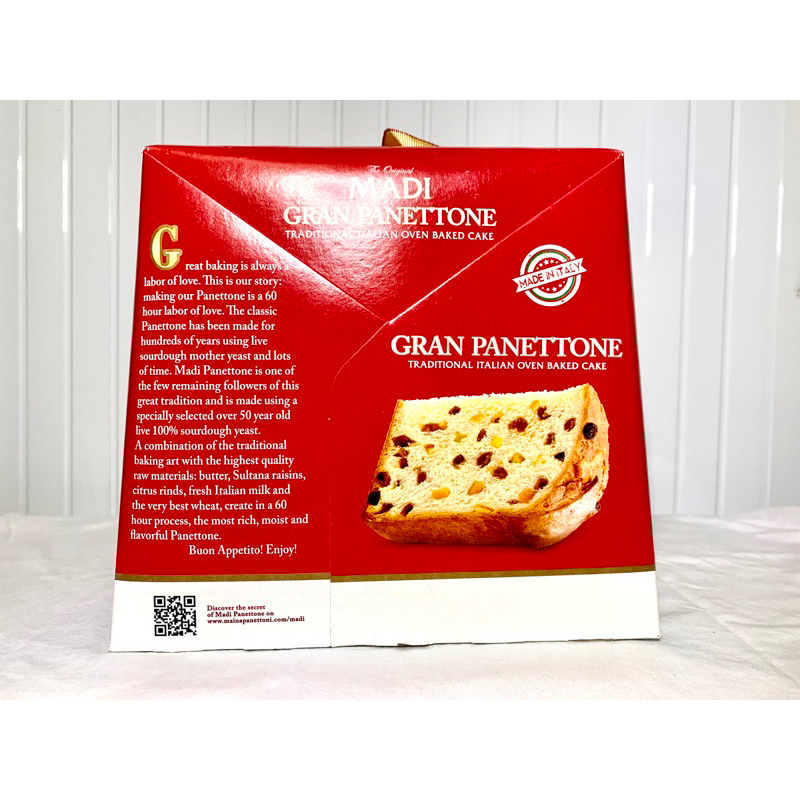 Bánh MADI GRAN PANETIONE của Ý