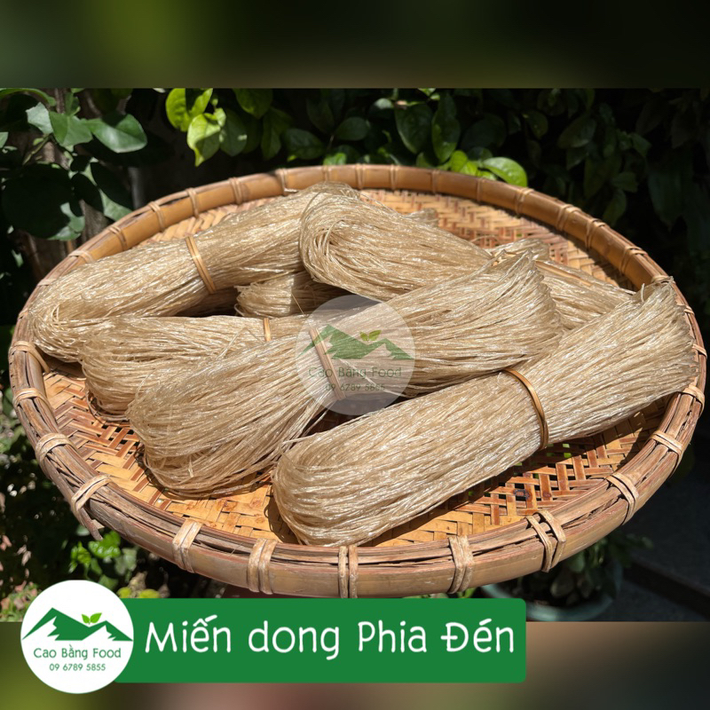Miến dong Phia Đén Cao Bằng Food dong riềng nguyên chất 100%, sợi dai ngon, không bở