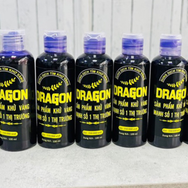 Dung dịch khử vàng lên bạch kim Dragon