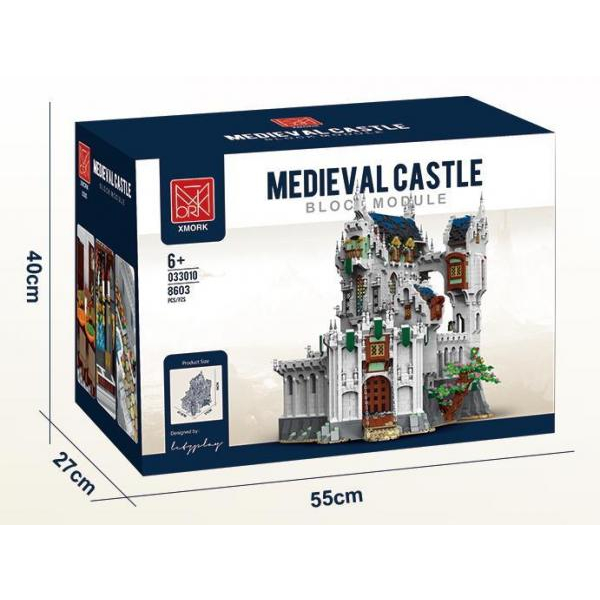 Xếp Hình Mork 033010 Lâu Đài Trung Cổ Bản Moc 8603 Mảnh