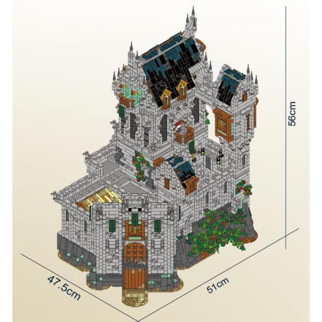 Xếp Hình Mork 033010 Lâu Đài Trung Cổ Bản Moc 8603 Mảnh
