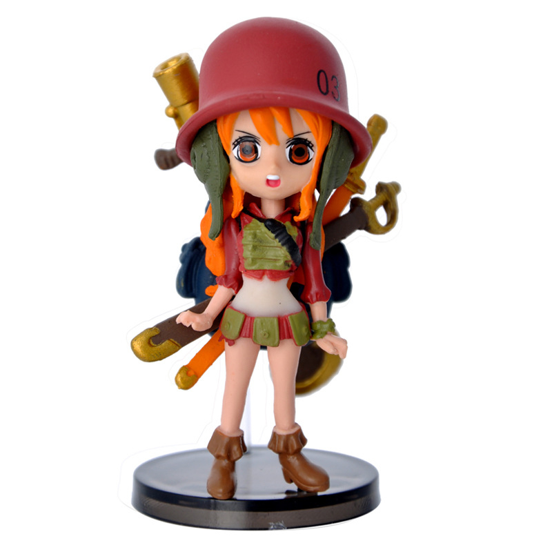 Bộ 9 Mô Hình One Piece Băng Hải Tặc Mũ Rơm, 9 Nhân Vật Team Luffy - Mô Hình Decor Trang Trí, Figure Tượng One Piece