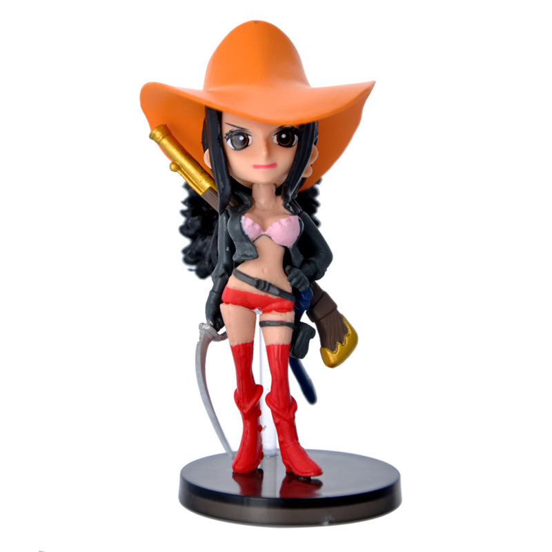 Bộ 9 Mô Hình One Piece Băng Hải Tặc Mũ Rơm, 9 Nhân Vật Team Luffy - Mô Hình Decor Trang Trí, Figure Tượng One Piece