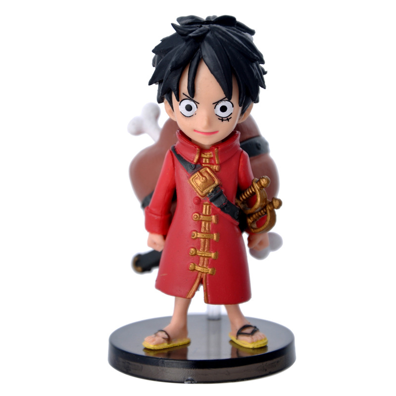 Bộ 9 Mô Hình One Piece Băng Hải Tặc Mũ Rơm, 9 Nhân Vật Team Luffy - Mô Hình Decor Trang Trí, Figure Tượng One Piece