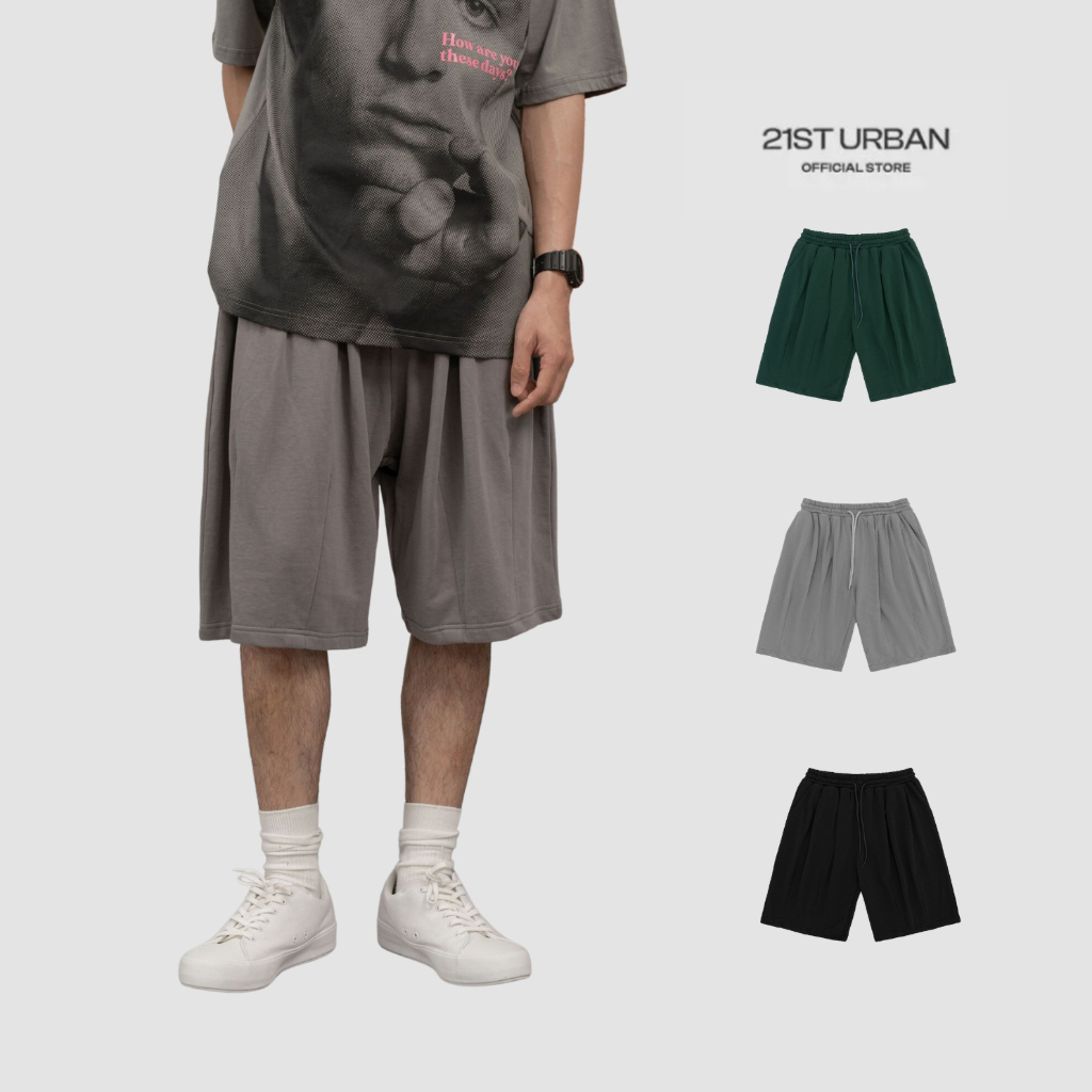 Quần Short cotton 3 màu NICHE Cotton Buddie