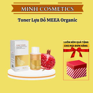 Toner lựu đỏ meea organic, nước cân bằng pure toner