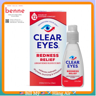 Nước nhỏ mắt Clear Eyes Redness Relief của Mỹ