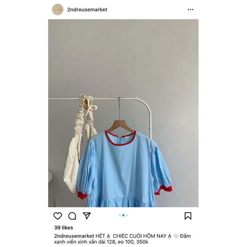 PASS đầm váy dài kiểu - nhà 2ndreusemarket váy secondhand / 2hand