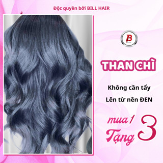 Thuốc nhuộm tóc THAN CHÌ không tẩy, lên từ nền đen, tặng kèm trợ nhuộm| Bill Hair, Billhair
