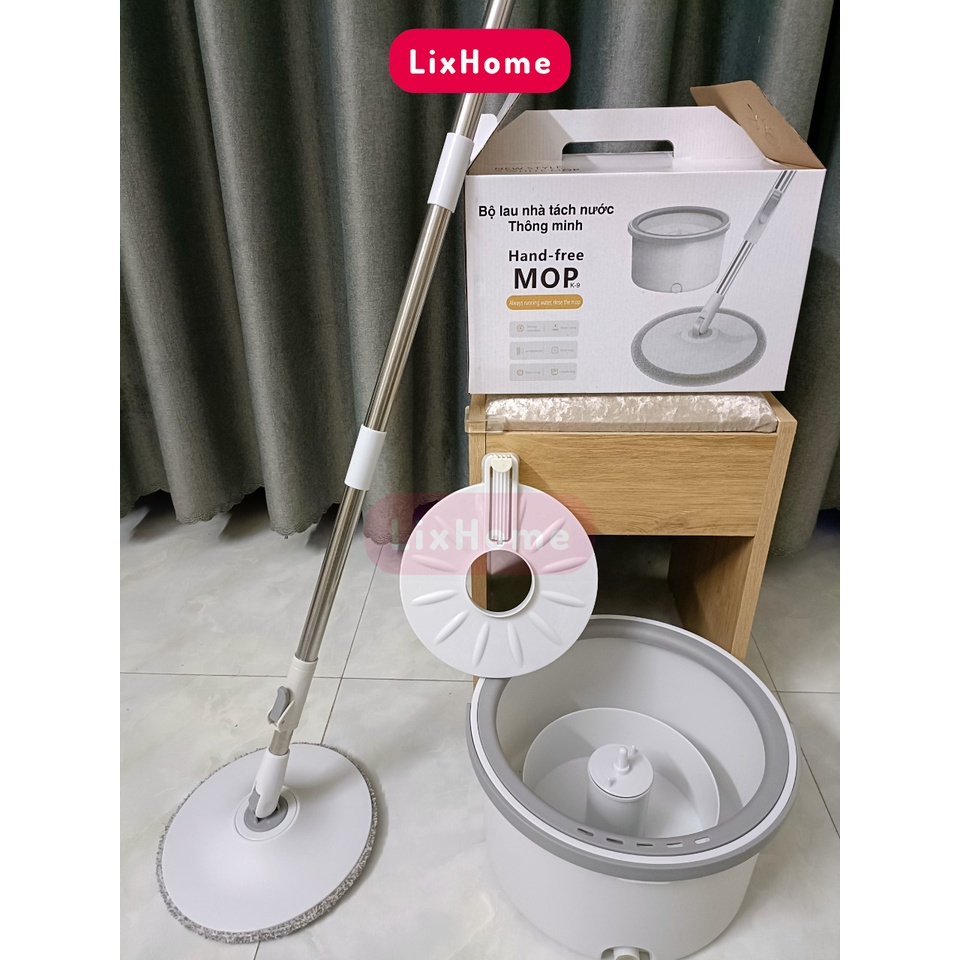 Cây Lau Nhà Tự Vắt K9, Chổi Lau Nhà Tách Nước 360 Độ