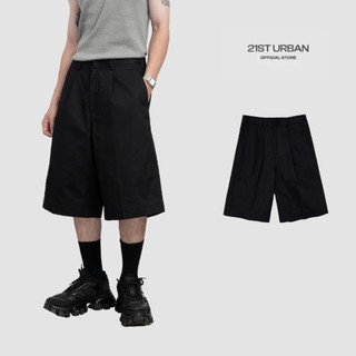 Quần shorts 21st urban black balloon shorts