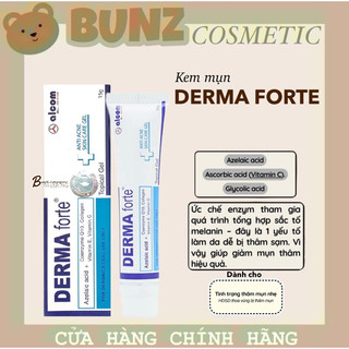 Derma forte gel 15g - giảm mụn trứng cá, ngừa thâm, mờ sẹo, dưỡng da