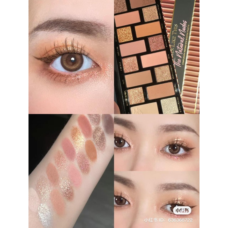 Bảng phấn mắt 16 ô siêu hot của 𝐓𝐨𝐨 𝐅𝐚𝐜𝐞𝐝 𝐁𝐨𝐫𝐧 𝐋𝐢𝐤𝐞 𝐓𝐡𝐢𝐬 𝐄𝐲𝐞𝐬𝐡𝐚𝐝𝐨𝐰 𝐏𝐚𝐥𝐞𝐭𝐭𝐞