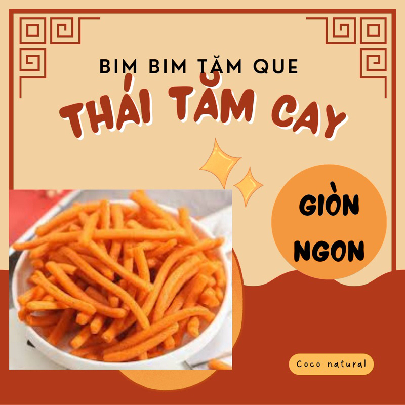 Bim bim tăm thái cay