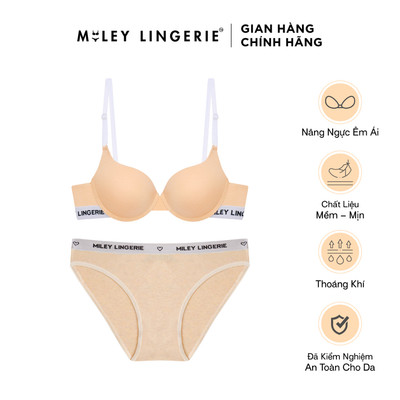 Bộ Đồ Lót Nữ Sporty Chic Melange Miley Lingerie BRC09002-FCB0900