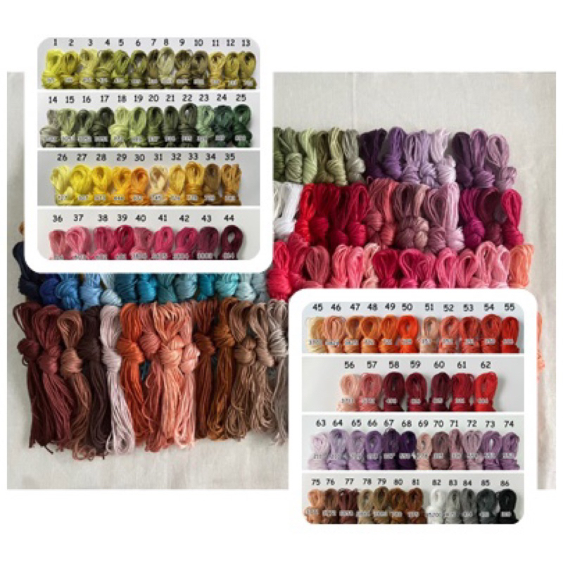 Set 20-100 Chỉ Thêu Tự Chọn Màu-Số Lượng, Đọc Thêm Mô Tả - Phụ Kiện Thêu Thùa