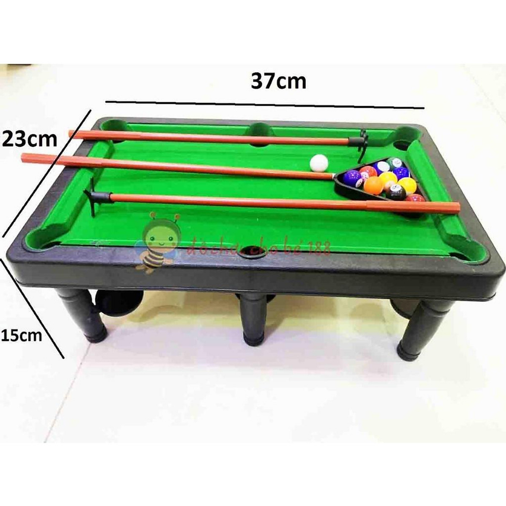 Bộ Bàn Bida Snooker Pool Mini, Bàn Bida Mini Giải Trí Cho Gia Đình