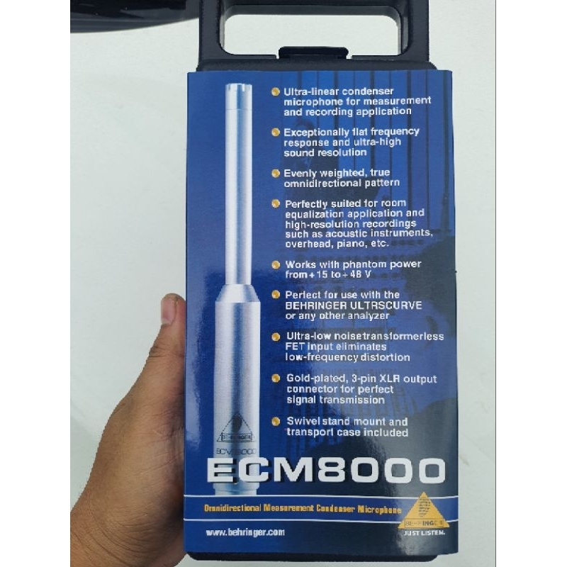 MICRO RTA BEHRINGER ECM 8000 HÀNG CHÍNH HÃNG