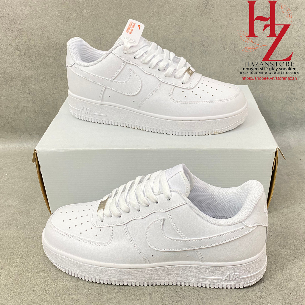 Giày af1 trắng, giày thể thao nam nữ. size 36 đến 45.