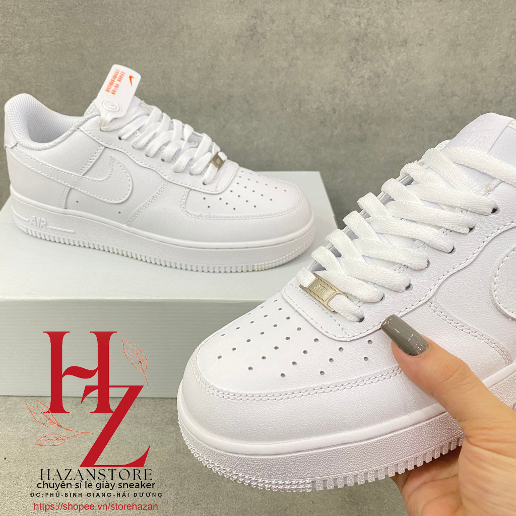 Giày af1 trắng, giày thể thao nam nữ. size 36 đến 45.