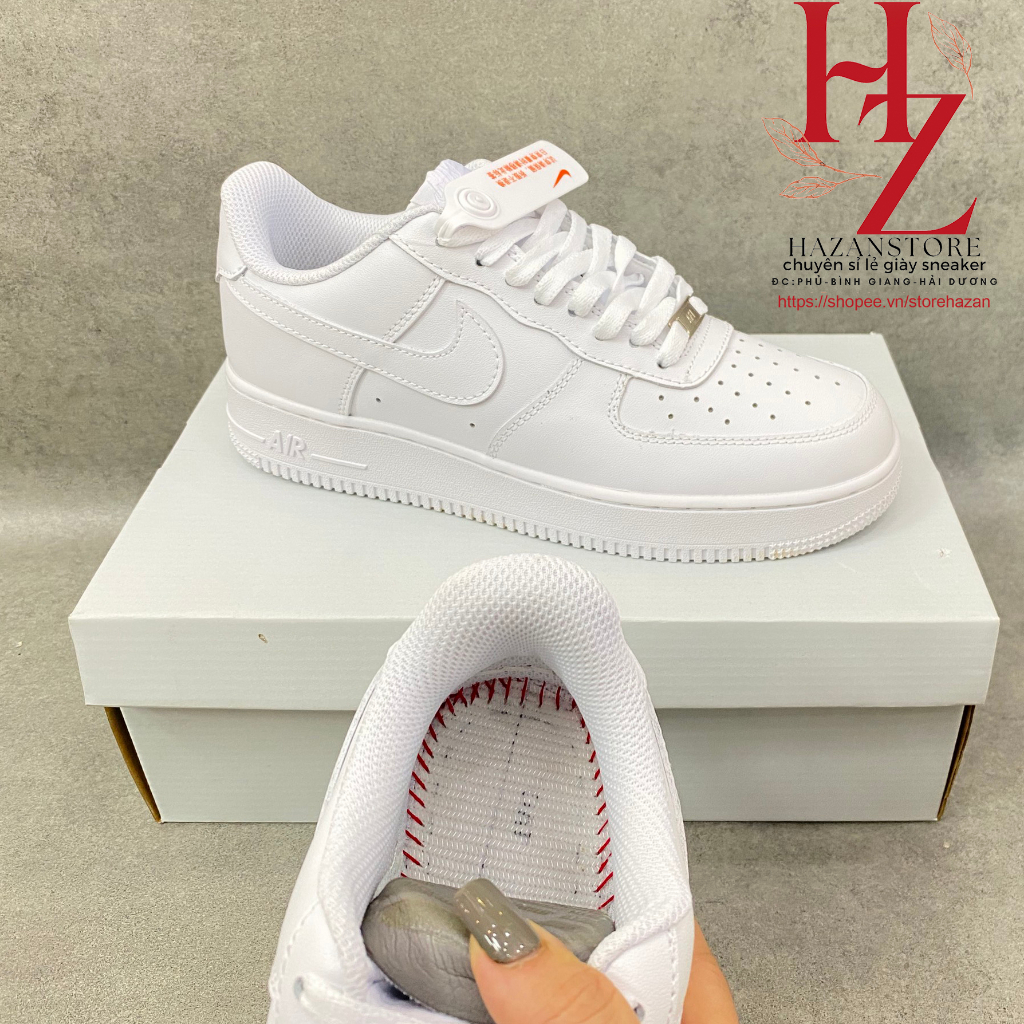 Giày af1 trắng, giày thể thao nam nữ. size 36 đến 45.
