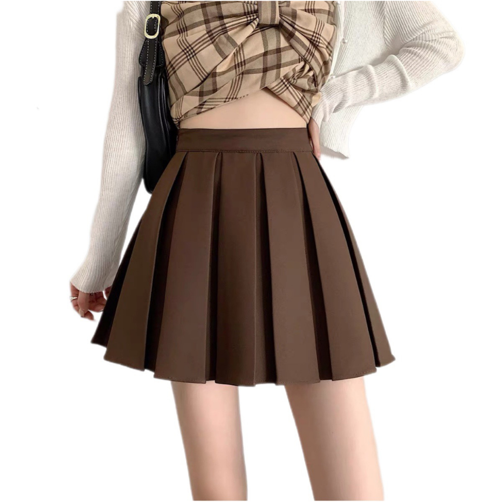 Chân Váy Xếp Ly Bản To❤️Chân Váy Phong Cách Hàn Quốc ❤️Chân váy xếp ly