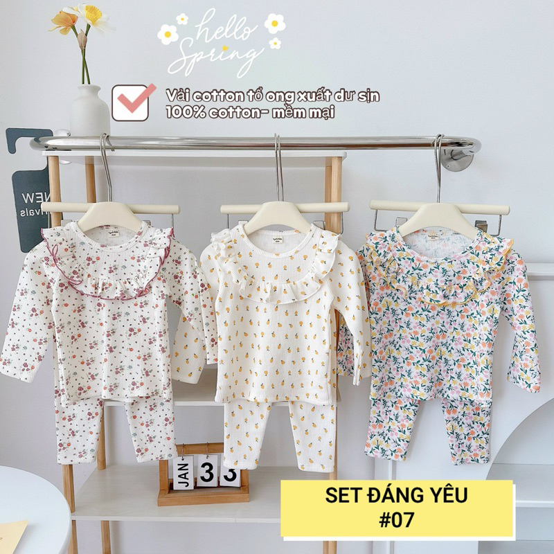 SET 3 BỘ BÈO BÉ GÁI SIÊU XINH