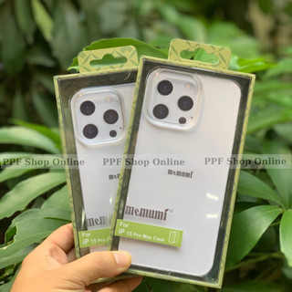 Ốp lưng trong siêu mỏng cho iPhone 15 Pro Max , 15 , 14 Promax ,13 Promax ,12 ProMax chống ố vàng hãng Memumi