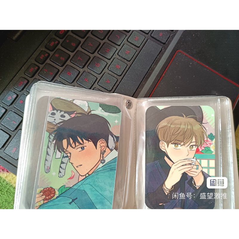 Card Uncanny Charm Manhwa BL Bomtoon 2023