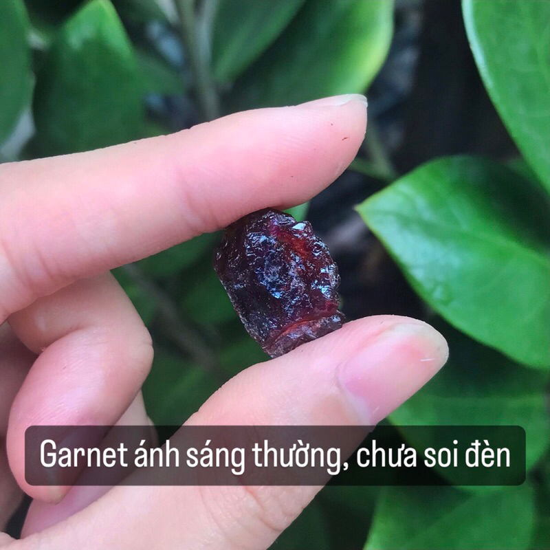 Đá phong thuỷ Garnet Ngoc Hong Lựu size to sưu tầm, trang trí,...