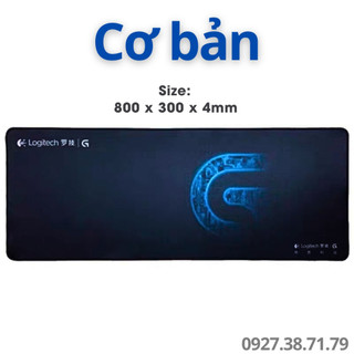 FREESHIP Pad chuột cỡ lớn 80x30cm dày 4mm - Phiên bản đặc biệt của Logitech - Bàn di chuột - Lót chuột chuyên chơi game