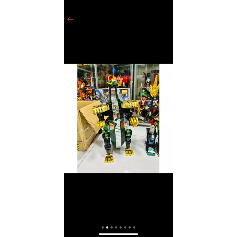 Đồ chơi Robo Premium Bandai Gosei Sentai Dairanger DX Dairenoh Action Figure Near Mint Japan