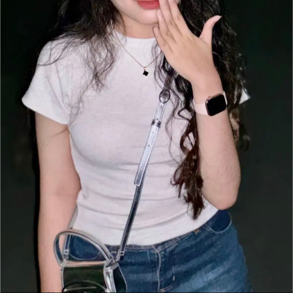 Áo Thun Baby Tee Cotton Tay Ngắn Cổ Tròn TCT