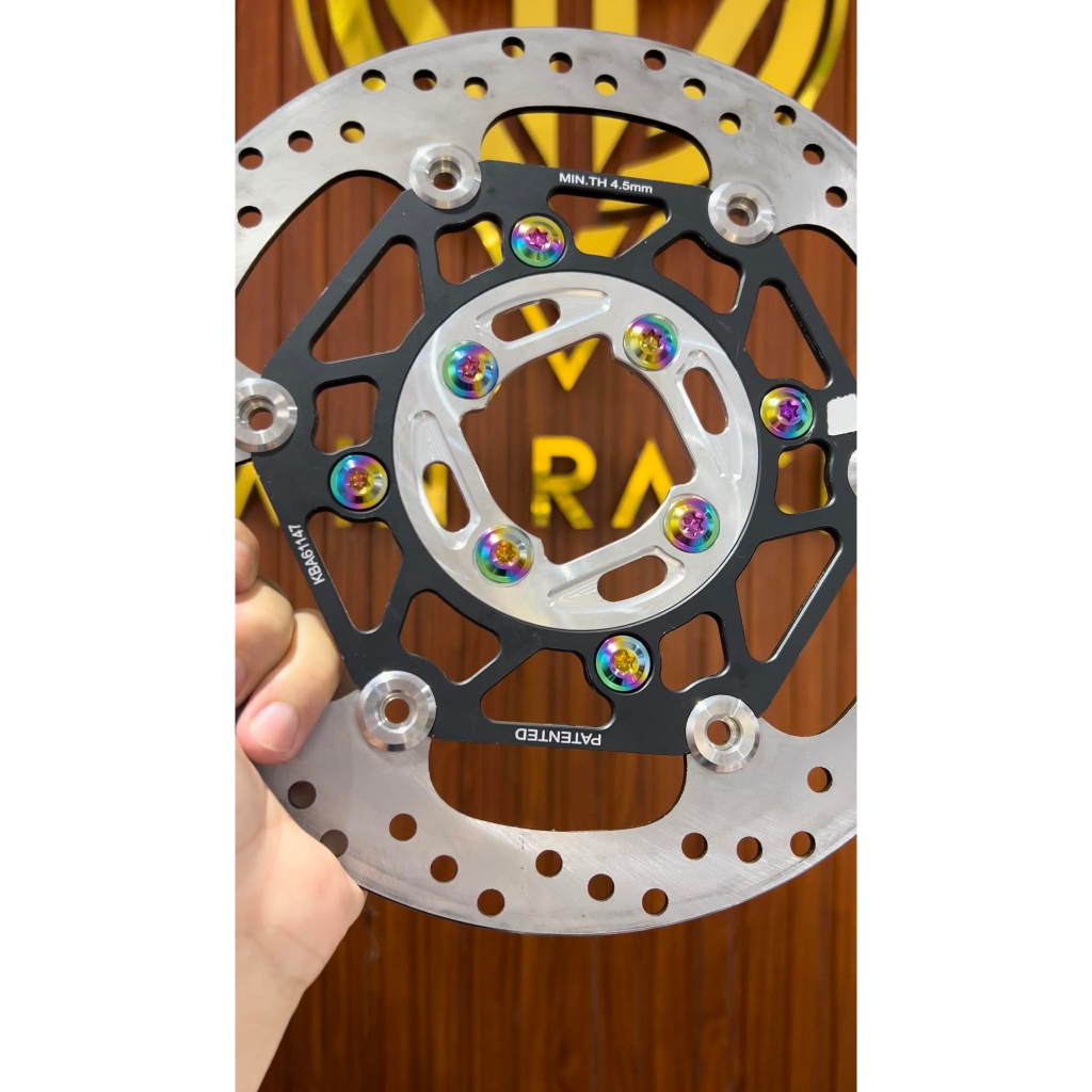 Ốc Long Đĩa 6lli,8li Titanium GR5