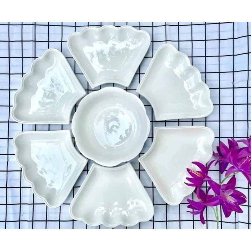 Bộ bát đĩa hoa mặt trời 45cm