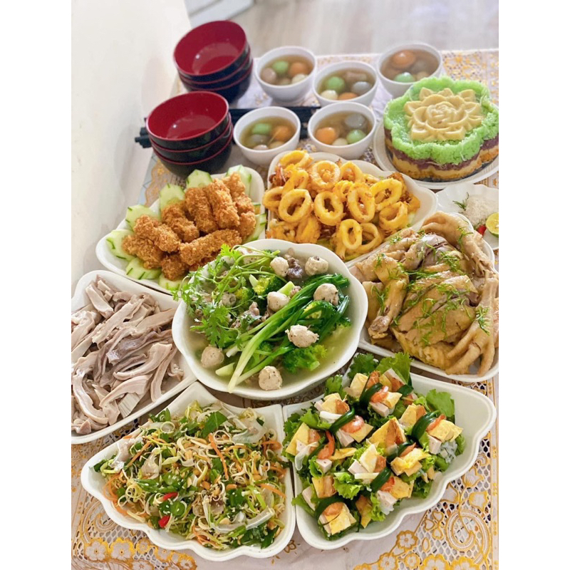 Bộ bát đĩa hoa mặt trời 45cm