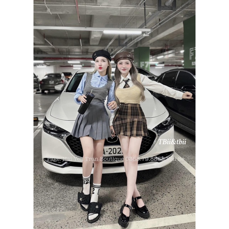 SÉT ÁO SƠ MI DÀI TAY KÈM GHILE LEN HÀNG QUẢNG CHÂU LOẠI 1